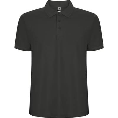 Roly Heren Pegaso Premium Effen Polo Shirt (Donker lood)
