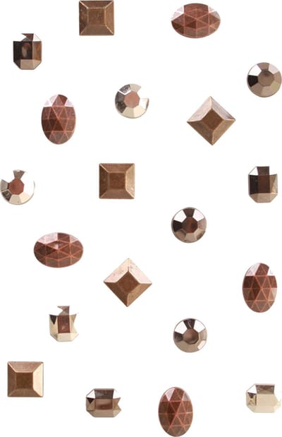 Steampunk plaksteentjes assortiment van diverse kleuren en vormen