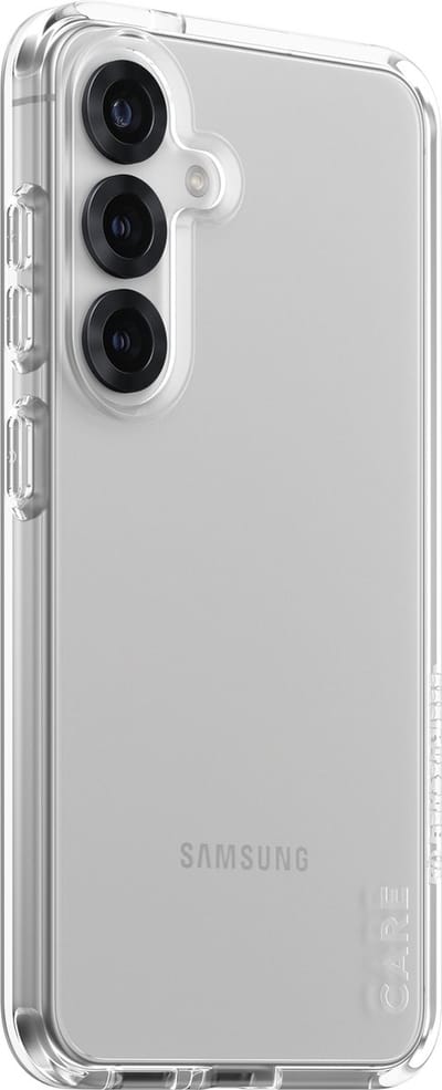 CARE by PanzerGlass Flagship Case Transparent Urban Combat w. Clear Frame Samsung Galaxy S25