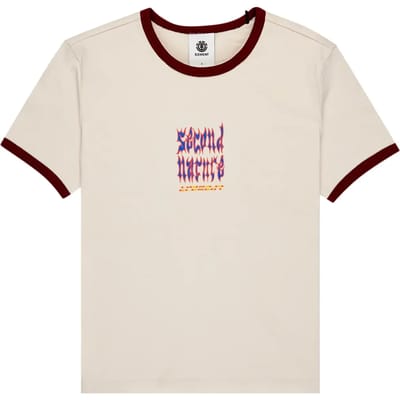 Dames-T-shirt Element Second Nature Ringer