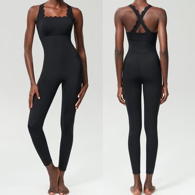One Piece Gym Hardlooppak Dames Boterzacht Slim Fit Yoga Jumpsuit Ademend Super Stretch Trainingskleding Vrouw Sportkleding S