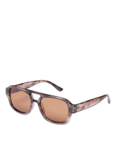 JACK&JONES ADDITIONALS JACCARTER SUNGLASSES LN Heren Zonnebrillen - Cocoa Brown J1965-01