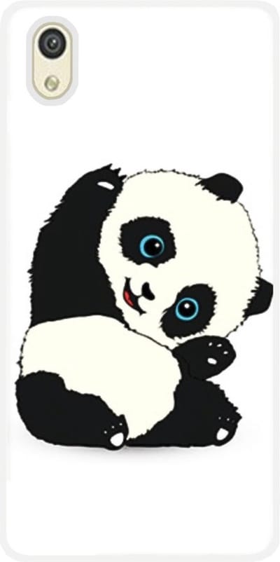 ADEL Siliconen Back Cover Softcase Hoesje Geschikt voor Huawei Y5 (2019) - Panda Liggend