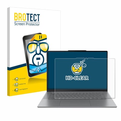 BROTECT - Screenprotector voor Lenovo Yoga Slim 7 Gen 10 14" Aura Edition - Folie Beschermfolie transparant