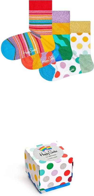 Happy Socks Kids Pride Giftbox - Maat 0-12M