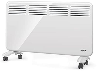 Thermoconvector 2000W voor Badkamer - Programmeerbare Elektrische Radiator met Timer en Digitaal Display