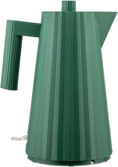 Alessi Plissé waterkoker 1,7 liter kunststof groen
