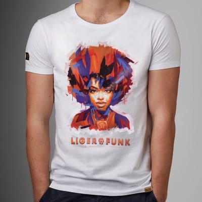 LIGER - Limited Edition van 360 stuks - Lennaert Koorman - Funk - T-Shirt - Maat S