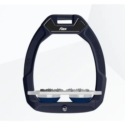 Veiligheidsstijgbeugels Plat Ultra Grip Marine/Grijs/Marine Flex-On Safe-On