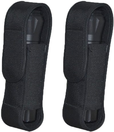Vt products - Zaklamp Pouch - Nylon Houder - 2 stuks - Veilig en