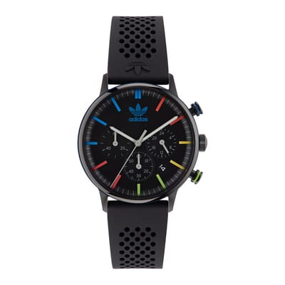 Adidas Originals Code One Chrono AOSY23021 Horloge - Siliconen - Zwart - Ø 40 mm