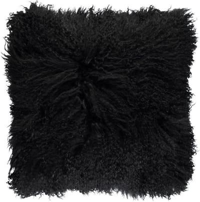 Sheepskin House - Curly Schapenvacht Kussen - Dubbelzijdig - 40x40 cm