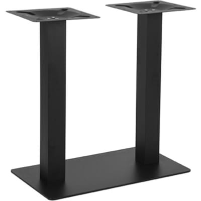 LABEL51 Table Blend Eetkamertafel - Zwart - Metaal - 72 cm - Dubbel