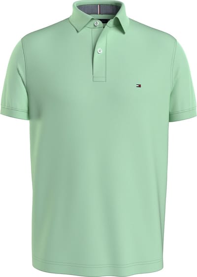 Tommy Hilfiger 1985 Regular Polo - heren poloshirt - mintgroen