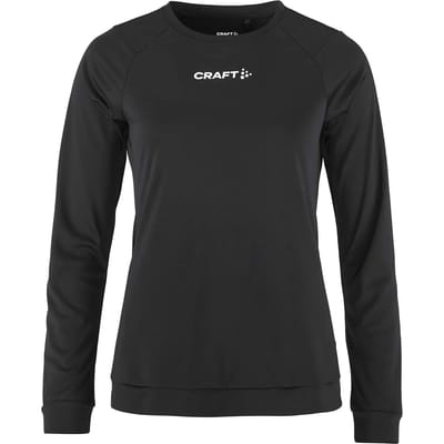 Craft Rush 2.0 Running Longsleeve Dames - Zwart | Maat: M