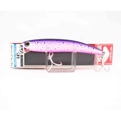 Yo Zuri Pin'S Minnow 90 mm drijvend kunstaas F1163-PRT (6121) gray