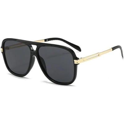 Nouveaux Lunettes de Soleil Carrées Rétro Designer Dégradé Transparent UV400 Hommes Mode Double Ponts Femmes Lunettes de Soleil de Luxe
