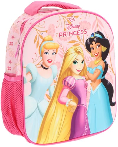 Princess 3D Rugzak - Schooltas - Polyester - Roze - Rugzak kind