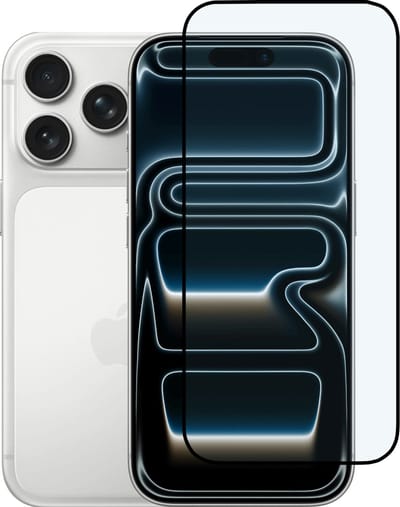 Full Cover Screenprotector Geschikt Voor iPhone 17 Pro Max - Volledige Beschermglas - PREMIUM Tempered Glass - 1 stuk