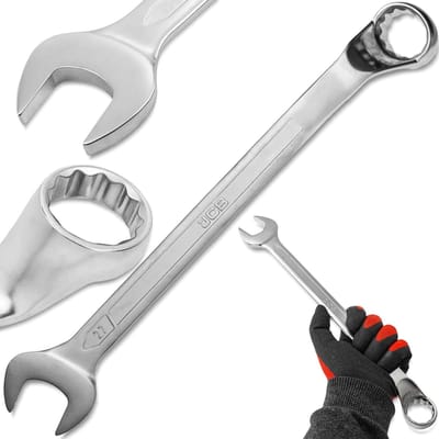 JCB - Ringsteeksleutel - 75° Gebogen - 27mm - CrV Staal