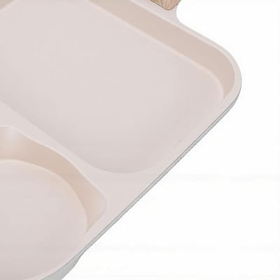 Worstmaker Pan - Braadplaat Grillpan - Ontbijt Maken - Vlakke Anti-aanbakbodem - 38 x 19 cm - Zwart