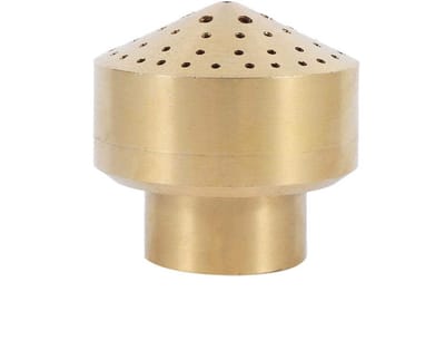 Dailygoods- Fonteinmondstuk Poreus - Sproeikop - Messing - Dispersiefontein - Tuinvijver - Duurzaam Materiaal