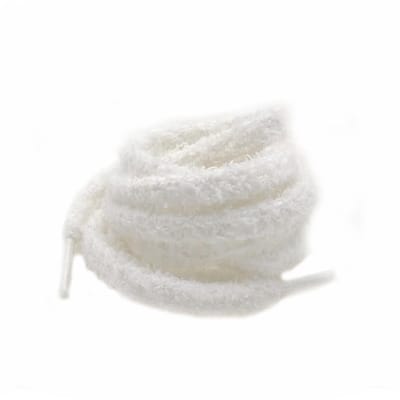 Dailygoods- Veters 120 cm - Elastische Veters - Rond - Pluche Veters - Veters voor Sneakers - Veters voor Sportschoenen - Diameter 8 mm - Schoenveters