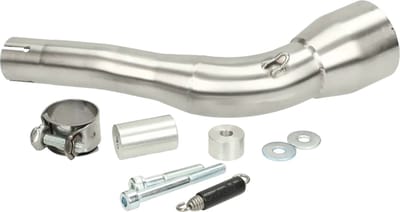 Uitlaat Polini Racing zwart Vespa GTS 300cc