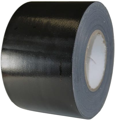 Sterke Professionele Duct Tape Zwart - 100mm x 50m - Zeer Scheurvast