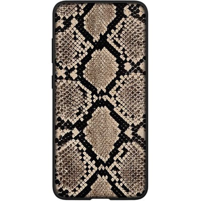 pour iPhone 16 15 Xiaomi Redmi Note 13 12 11 Pro Max X 9 14 Plus XR Samsung Galaxy A15 S24 S23 13C Huawei OPPO Housse Vache Imprimé Léopard Serpent Étui de Téléphone for Redmi Note 10 4G gris cerf