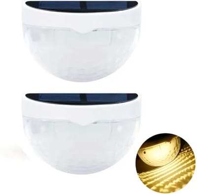 Bovista Tuinverlichting - Tuinlampen - Buitenverlichting - Tuin Verlichting - Led Lamp - Licht - Op Zonneenergie - Warm Licht - Wit 2 stuks