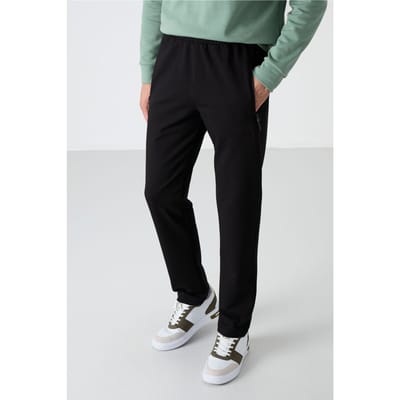 Heren Regular Fit Recht Gesneden Sweatpants