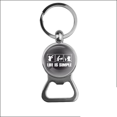 Bieropener Glas - Life Is Simple