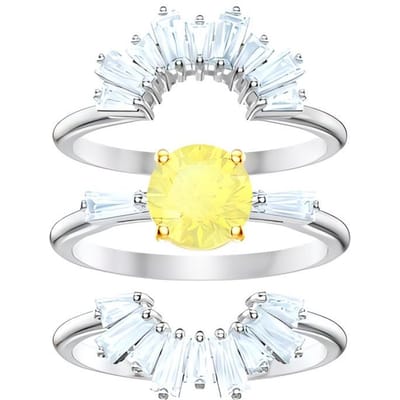Swarovski Rhodium plated Ringen Dames 5482498 52 white