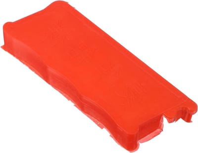 Ladder Beschermhoezen - Ladderdoppen Ladder Voetjes - Ladder Stabiliseren - Antislip Veiligheid - 9x3x1.5 cm - Rood
