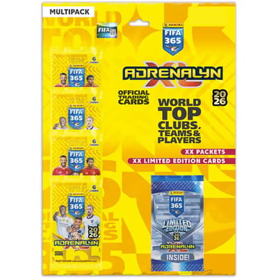 Voetbalkaarten panini adrenalyn xl fifa365 2025 2026 25/26 multipack