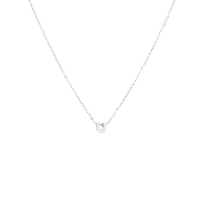Letter-Ketting-U-Zilver
