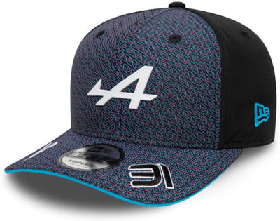 F1 New Era Heren Driver Eo 9fifth Pc Renault Zwart-Marineblauwe Pet