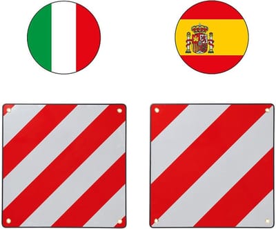 ProPlus Markeringsbord - Aluminium - Reflecterend - Geschikt voor Italië en Spanje - 50 x 50 cm