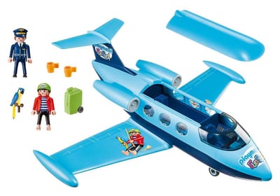 PLAYMOBIL Family Fun - Vliegtuig Fun Park - 9366