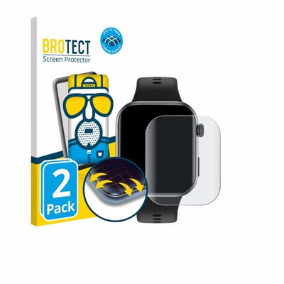 BROTECT - Screenprotector voor Honor Choice InFoWear Watch 2i - Folie Beschermfolie matte volledig dekking 2 Stuks