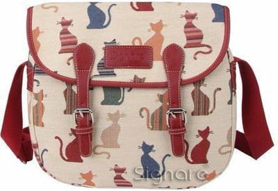 Signare  - Schooltas - Messengertas - Cheeky Cat - Kat - Katten