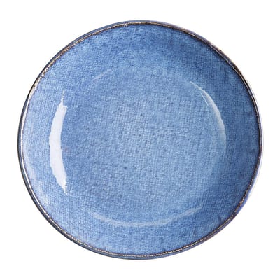 Olympia Denim Blue Coupe Kommen 220 mm (Pak van 6)