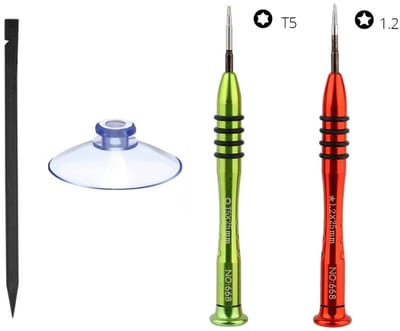 Precisie 1.2mm P5 Pentalobe & T5 Torx Schroevendraaierset - MacBook reparatieset