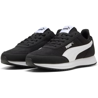 PUMA R78 Lightwind Unisex Sneakers - Puma Black-Puma White