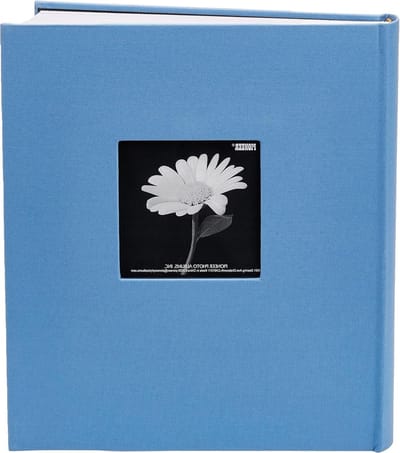 200 Zakken - Stof Frame Cover Foto Album - Bewaar 5x7 Foto's - Hemel Blauw