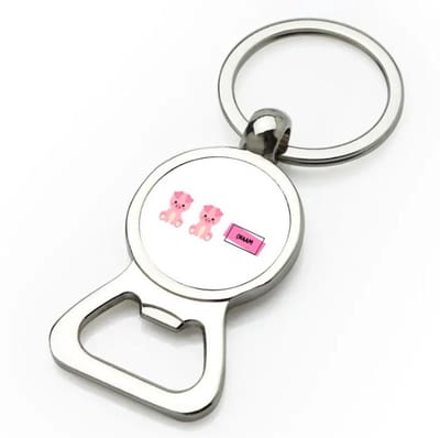 Akyol - varkens met eigen naam flesopener - Varken - dieren liefhebbers - leuke cadeau voor iemand die van houdt van biggen - verjaardagscadeau - kado - gift - 9 bij 3 cm
