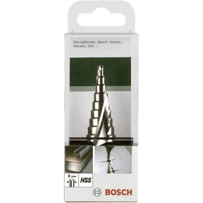 Bosch Accessories 2609255115 HSS Getrapte boor Gezamenlijke lengte 75 mm 3 vlakken schacht 1 stuk(s)