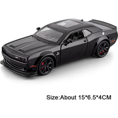 1:32 Phantom Hellcat Auto Speelgoed Legering Diecast Miniatuur Model Geluid En Licht Deuren Geopend Terugtrekbaar Voertuigen Kinderdag Cadeaus
