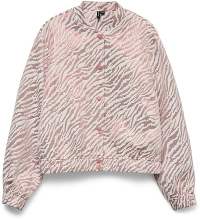Vero Moda Jas Vmzitta Ls Jaquard Bomber Lx Exp 10347715 Watermelon/jacquard Dames Maat - M